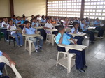 Look in a classroom in an elementary school in Monteria Colombia